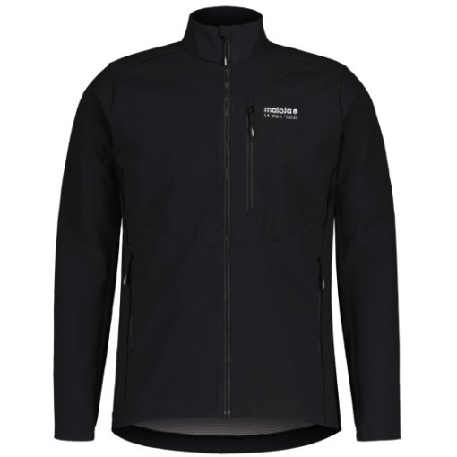Foto de Maloja Chaqueta Hombre - AlpelM. Nordic Hybrid Softshell - deep black 8833