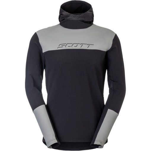 Picture of SCOTT Vertic Pro Warm Hoodie Men - black/fog blue