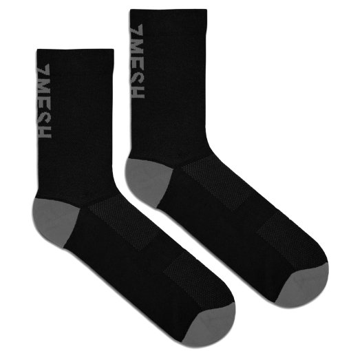 Foto de 7mesh Calcetines 6&quot; - Word - Negro