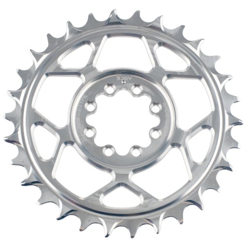 Picture of 5DEV T-Type Chainring - MTB | Aluminum | Direct Mount (SRAM 8-Bolt) - raw