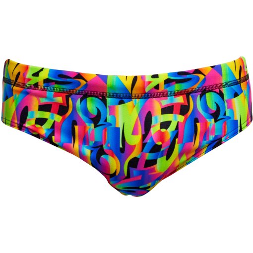 Foto de Funky Trunks Bañador Slip Niño - Classic Briefs - Colour Funk
