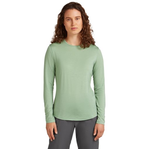 Immagine prodotto da Icebreaker Maglia a Maniche Lunghe Donna - Merino 125 Cool-Lite™ Sphere III - Seaglass