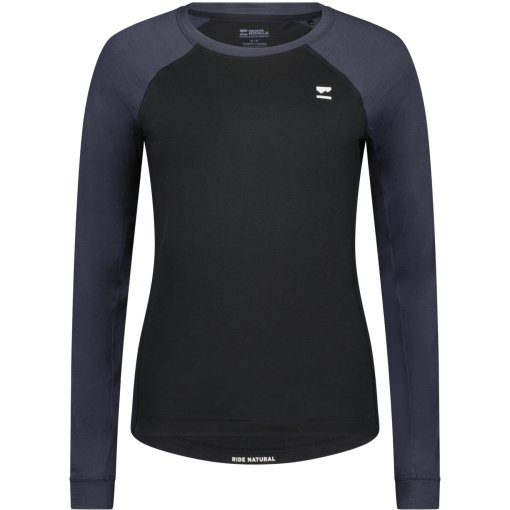 Immagine prodotto da Mons Royale Maglia a Maniche Lunghe Donna - Tarn Merino - nero / 9 iron