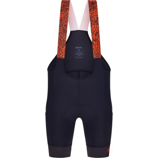Picture of Santini Paris-Roubaix Bib Shorts Men RE1375GITPAVES - black NE