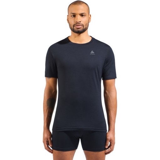 Foto de Odlo Camiseta Interior Hombre - Natural Merino 160 - negro