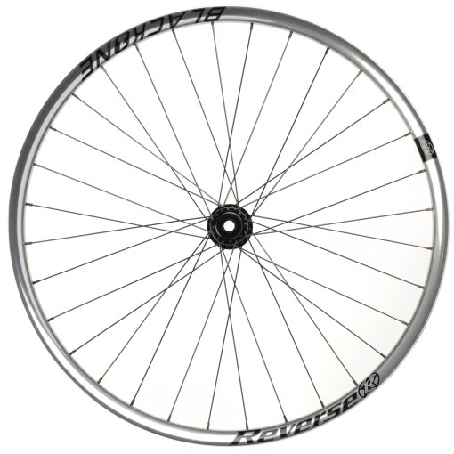 Immagine prodotto da Reverse Components Black ONE Ruota Anteriore - 27.5&quot; | Clincher | 6 Fori - 15x110mm Boost - argento