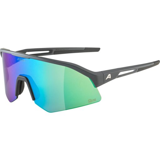 Foto de Alpina Gafas - Sonic HR Q-Lite - midnight-grey matt/mirror green