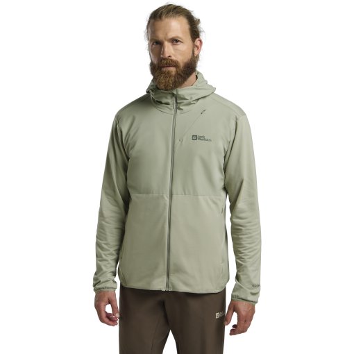 Foto de Jack Wolfskin Chaqueta con Capucha Hombre - Prelight Trail - mint leaf
