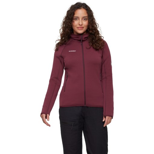 Photo produit de Mammut Veste à Capuche Midlayer Femme - Aconcagua - vin