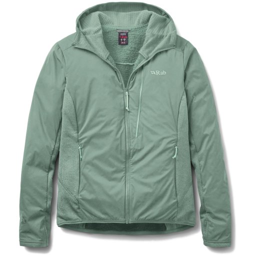 Immagine prodotto da Rab Giacca con Cappuccio Donna - Ascendor Summit - dark fig green