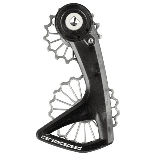 Picture of CeramicSpeed OSPW RS Derailleur Pulley System - 3D Ti | Coated Bearings | for SRAM RED D1/E1 / Force D1 AXS V3 - titanium