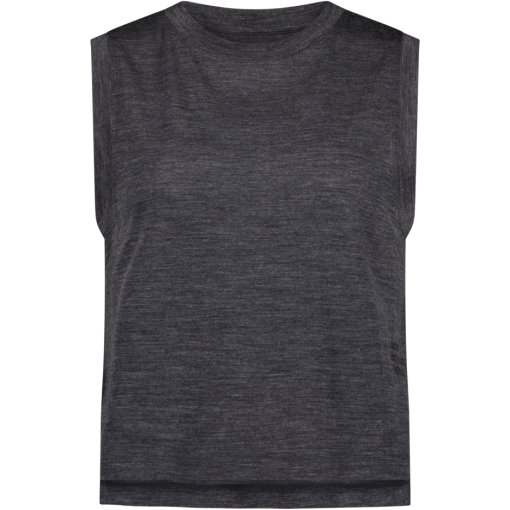 Foto de Mons Royale Zephyr Merino Tencel™ Camiseta sin mangas para mujeres - smoke