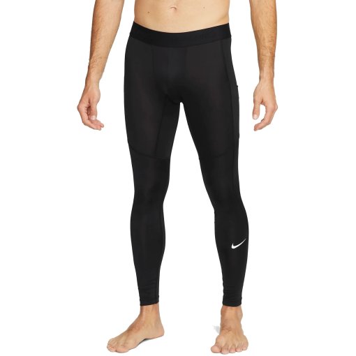 Produktbild von Nike Pro Dri-FIT Fitness-Tights Herren - schwarz/weiß FB7952-010