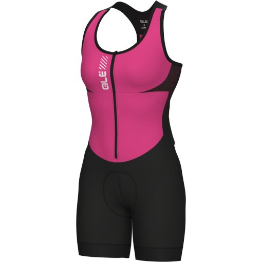 Produktbild von Alé PRAGMA Color Block Rennradanzug Ärmellos Damen - flamingo pink