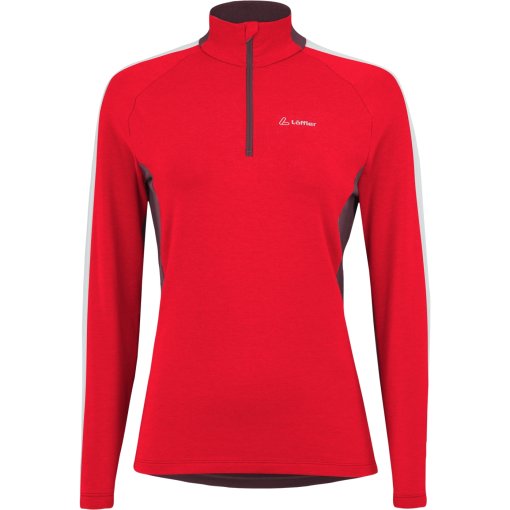 Kuva tuotteesta Löffler Transtex® Racing Midlayer Naisten pitkähihainen paita - red 551