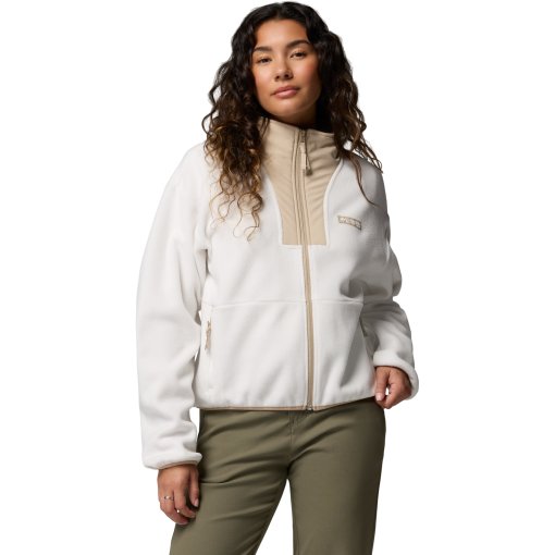 Foto de Columbia Chaqueta Polar Mujer - Sequoia Grove II Full Zip - Sea Salt/Ancient Fossil