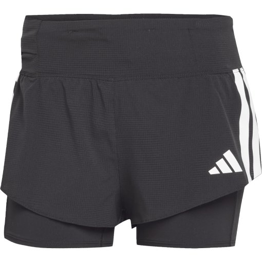 Productfoto van adidas Adizero Running 2-in-1 Gel Pocket Shorts Dames - black JD4224