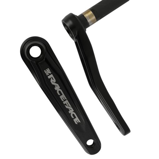 Produktbild von Race Face Ride Cinch Spiderless Direct Mount Kurbelarme inkl. 190mm Fatbike Achse - schwarz