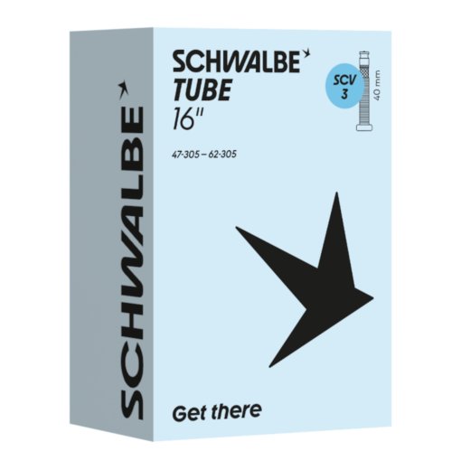 Immagine prodotto da Schwalbe Camera d&#039;Aria - No. 3 | 16&quot; - 47/62-305 | Clik Valve (SCV) 40mm