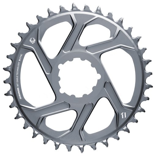 Produktbild von SRAM Eagle Kettenblatt - Direct Mount | X-SYNC 2 | 12-fach | C2 - Offset 3mm | Polar Grey