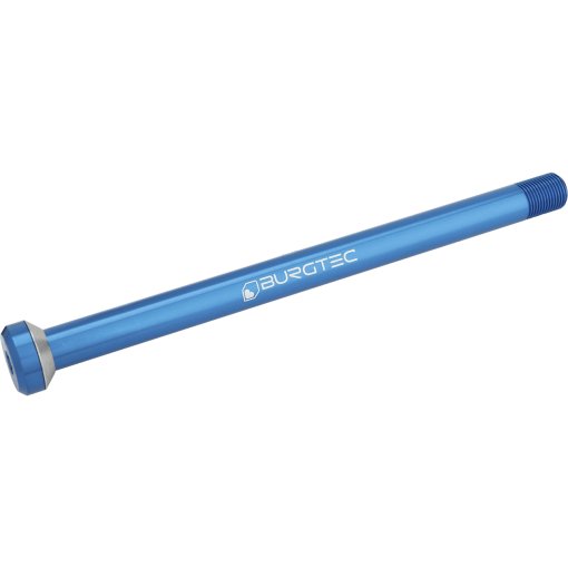 Photo produit de Burgtec Axe Traversant - arrière | 12x148mm Boost | 175.5mm | pour Specialized - deep blue