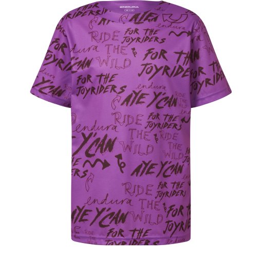 Photo produit de Endura SingleTrack Core T-shirt pour enfants - end purple