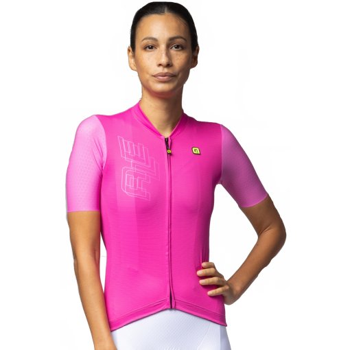 Foto de Alé Maillot de Manga Corta Mujer - PR-E Follow Me - fuchsia