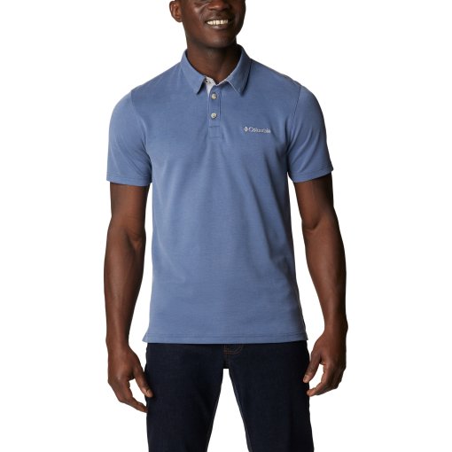 Produktbild von Columbia Nelson Point Poloshirt Herren - Dark Mountain