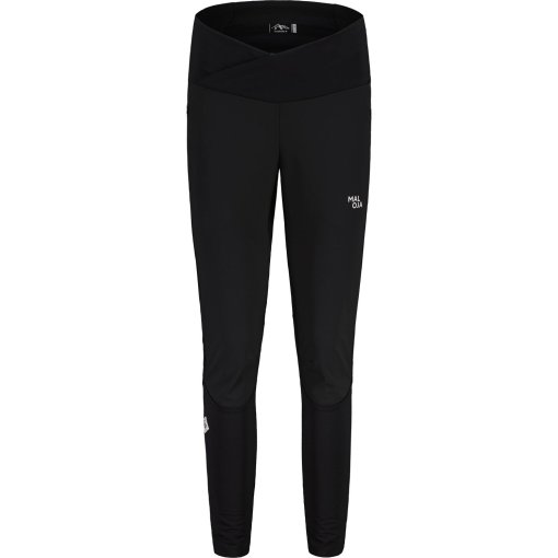 Photo produit de Maloja Pantalon Softshell Femme - ArayaM. Nordic Hybrid - deep black 8833