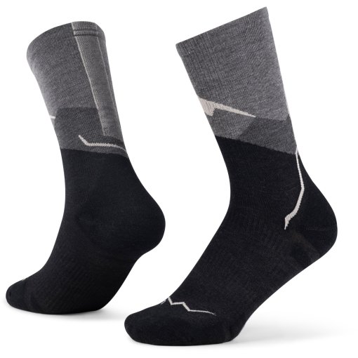 Produktbild von Buff® Merino Lightweight Crew Socken - LWC1 Graphite