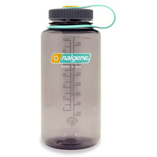 Productfoto van Nalgene Wide Mouth Sustain Drinkfles - 1L - aubergine