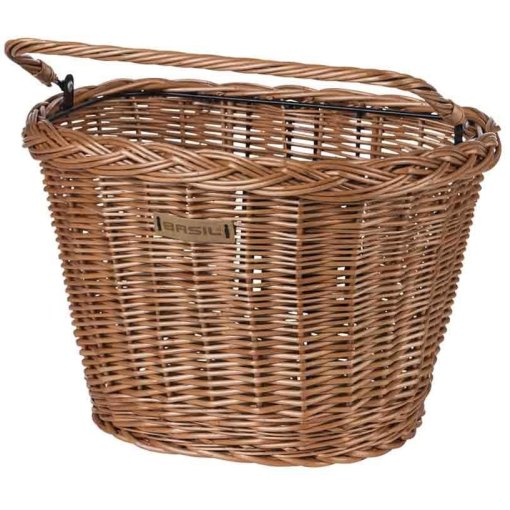 Produktbild von Basil Bremen Wicker Fahrradkorb 33L - natur
