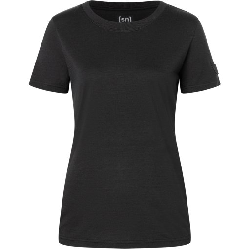 Photo produit de SUPER.NATURAL Casual Rib Bio J t-shirt femme - Jet Black