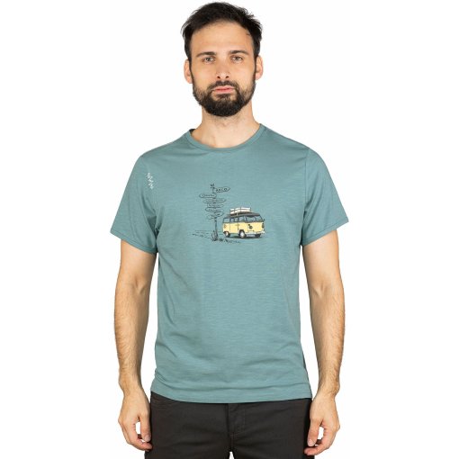 Photo produit de Chillaz T-Shirt Homme - Innsbruck Bus - dark arctic