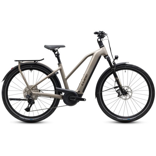 Picture of CUBE KATHMANDU HYBRID SLX 800 - Trapeze - Electric Touring Bike - 2027 - flashstone / chrome