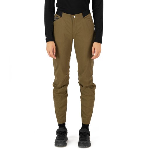 Picture of Mons Royale Diversion Merino Trail Pants Women - dark olive