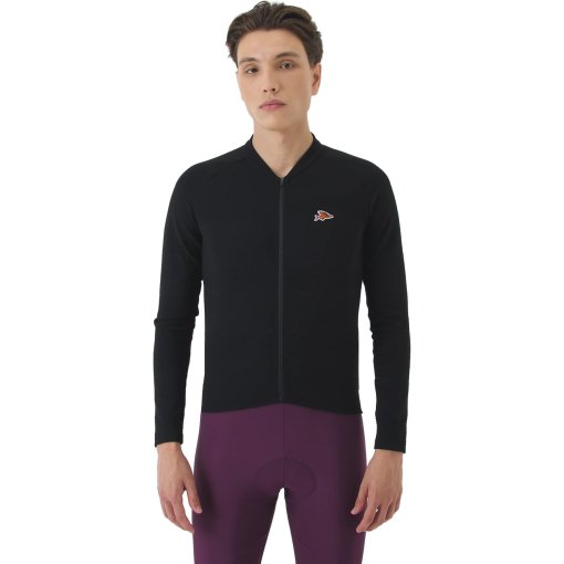 Foto de Café du Cycliste Maillot de Manga Larga Hombre - Corinne - negro