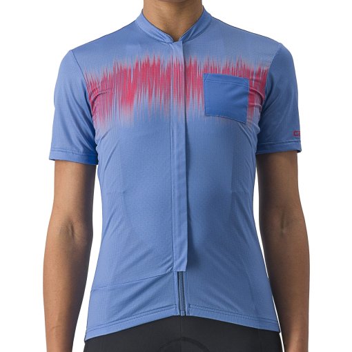 Foto de Castelli Maillot Mujer - Unlimited Sentiero 2 - mediterranean blue 447