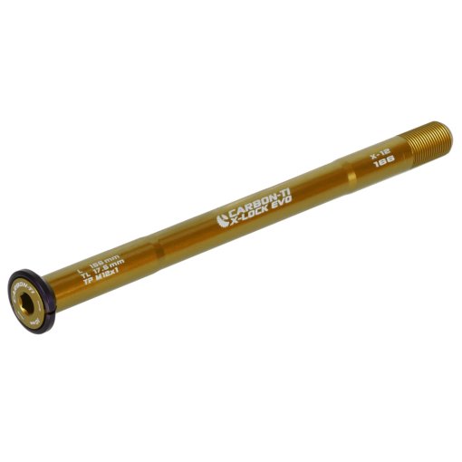 Foto de Carbon-Ti X-Lock EVO Eje pasante - 12x148mm Boost - X-12 - M12x1.0mm - Longitud 166mm - oro