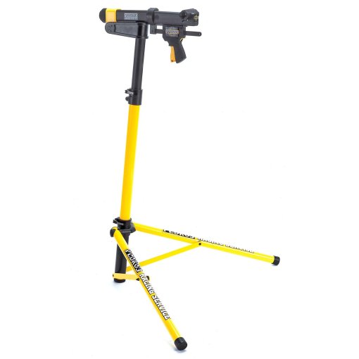 Productfoto van Pedro&#039;s Folding Repair Stand - black/yellow