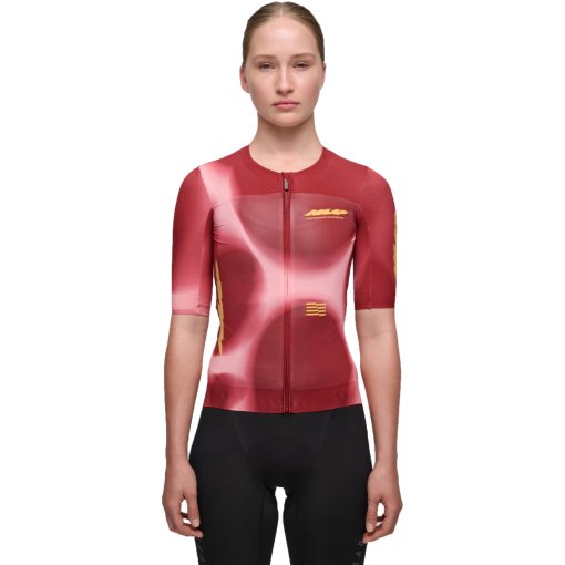 Picture of MAAP Void Pro Race Jersey Women - crimson dusk