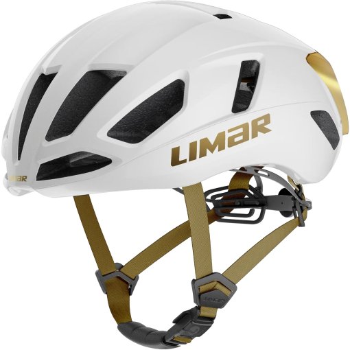 Foto de Limar Air Atlas White &amp; Black Series Casco Bicicleta - Ice White Gold