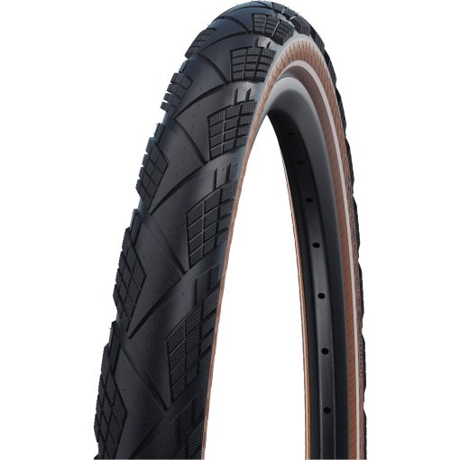 Immagine prodotto da Schwalbe Pneumatico Pieghevole - Marathon Efficiency - Evolution | Addix Race | Super Race | V-Guard - ECE-R75 - 28x2.15&quot; | Transparent Reflex