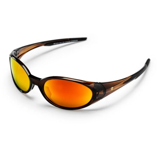 Picture of CHPO Nori Sunglasses - Coffee / Red Mirror
