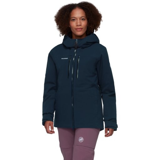 Foto de Mammut Chaqueta Térmica Hardshell con Capucha Mujer - Stoney - marine