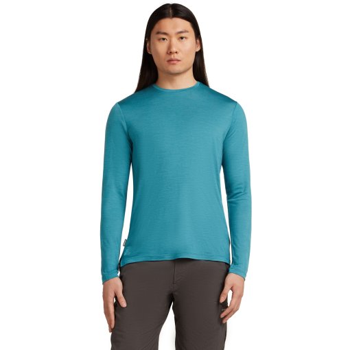 Foto de Icebreaker Camiseta de Manga Larga Hombre - Merino 125 Cool-Lite™ Sphere III - Topaz
