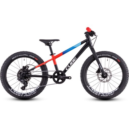 Produktbild von CUBE REACTION 200 Pro - 20&quot; Kinder Mountainbike - 2026 - black / blue / red