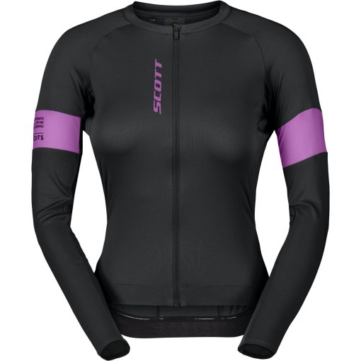 Immagine prodotto da SCOTT Maglia a Maniche Lunghe Donna - Endurance Pro - black/liquid purple