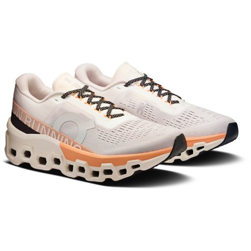 Foto de On Zapatillas Running Mujer - Cloudmonster 2 - Ivory | Tangerine