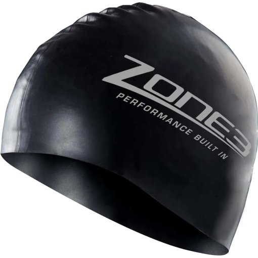 Foto de Zone3 Gorro Natación Silicona - Negro